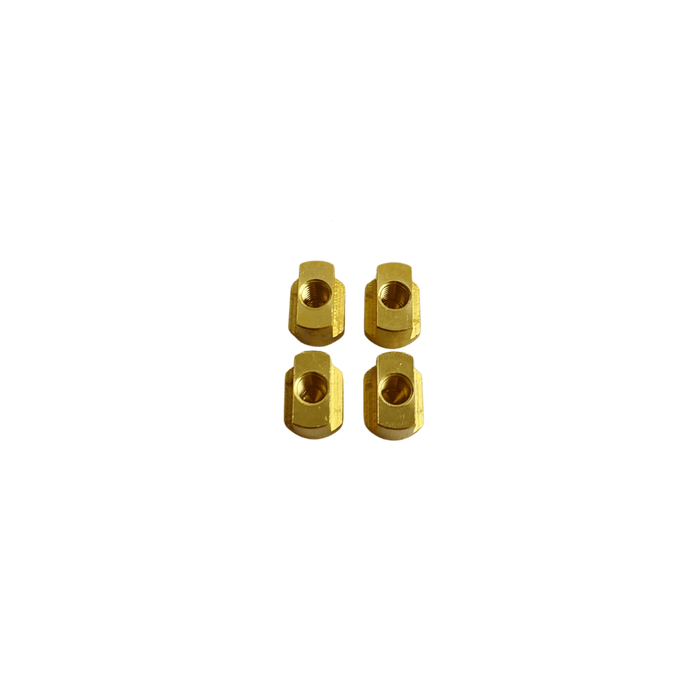 Duotone Board Spare TrackNut Brass for Air (4pcs) (SS24-onw) 2026