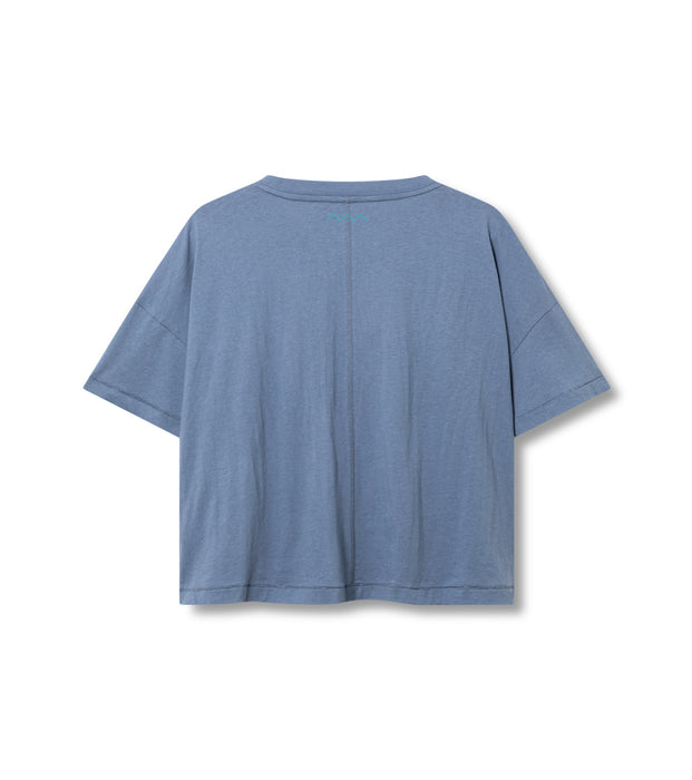 Duotone T-Shirt True women 2025 731 blue-horizon, view 2