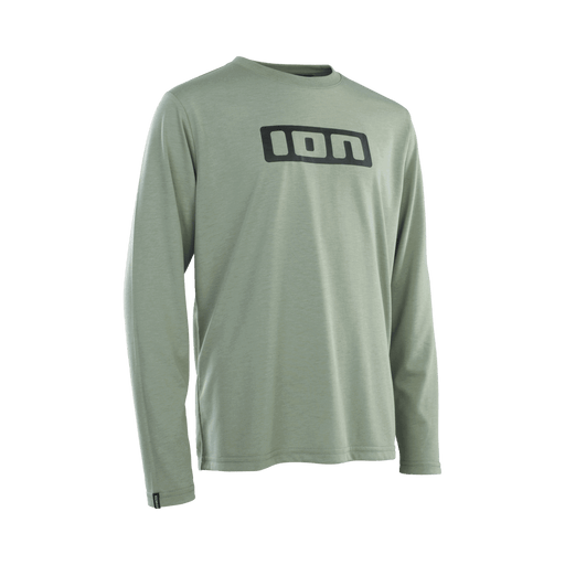 ION Bike Jersey Logo LS DR youth 2022 604 sea-grass, view 2