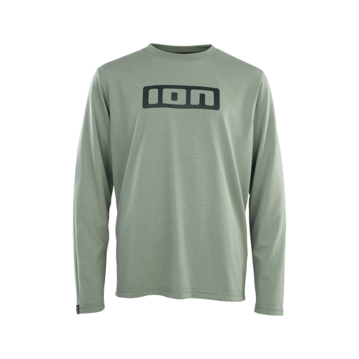 ION Bike Jersey Logo LS DR youth 2022 604 sea-grass, view 1