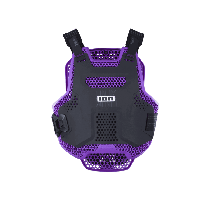 ION Protection Wear Chest Protector ARCON HD PRO 2027 072 ReZro-purple, front view