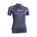 ION Rashguard Promo SS women 2026 702 steel-blue, front view