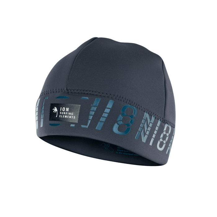 ION Neo Logo Beanie unisex 2026 292 steel-grey, front view