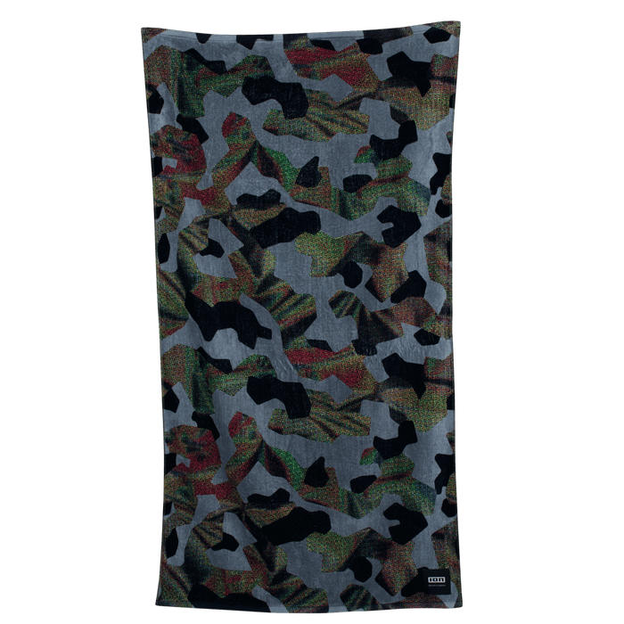 ION Beach Towel 2026 2xx grey-camo, front view