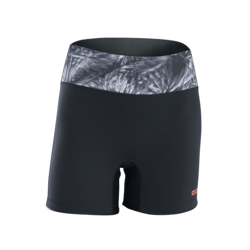 ION Neo Shorts 2026 013 black-flowers, front view