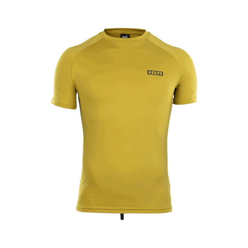 ION Rashguard SS men 2024 312 dark-amber, front view