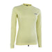 ION Rashguard LS women 2024 311 light-yellow, front view