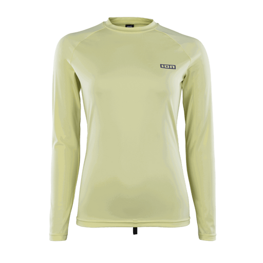 ION Rashguard LS women 2024 311 light-yellow, front view