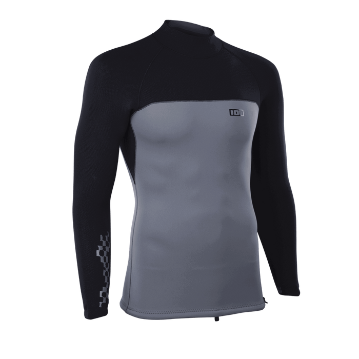 ION Neo Top 2/2 LS men 2026 623 sage-grey, front view