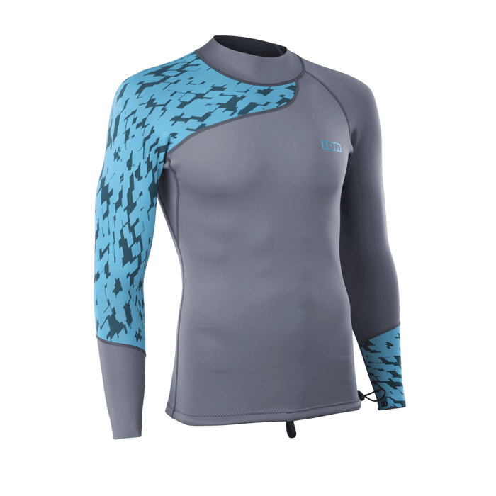 ION Neo Top 0.5 LS men 2026 623 sage-grey, front view