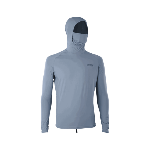ION Rashguard Storm Pro LS men 2026 665 silver-green, front view