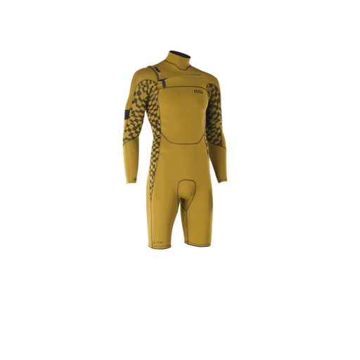 ION Seek Core 3/2 Shorty LS Front Zip men 2026 618 gold-burst, front view
