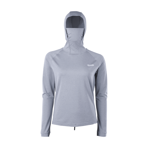 ION Wetshirt Storm Pro LS women 2026 156 grey-melange, front view