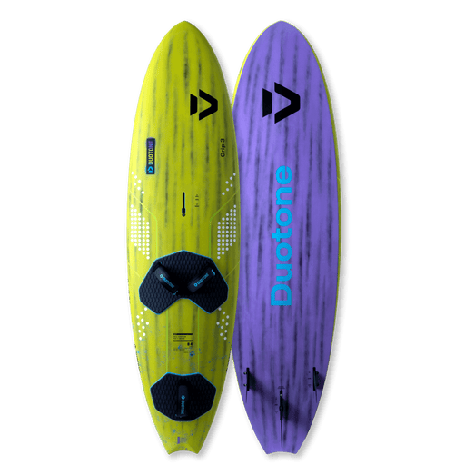 Duotone Grip (Tri) (SB, incl. fin) 2026 C50:yellow, bottom view