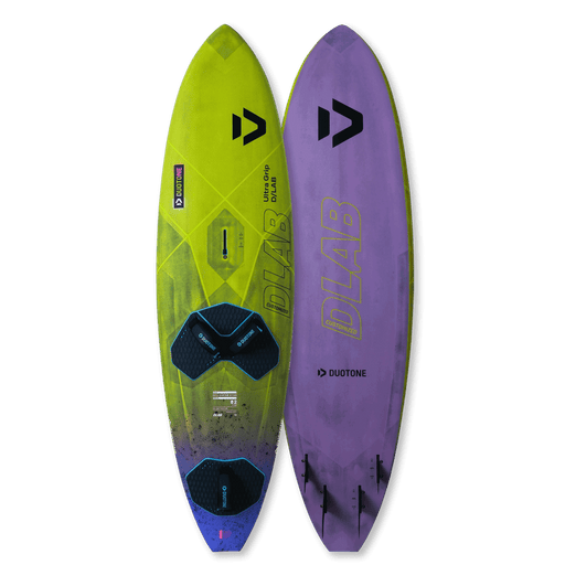 Duotone Ultra Grip (Quad) D/LAB (MTO, incl. fin) 2026 C50:yellow, bottom view