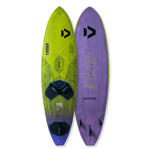 Duotone Ultra Grip (Tri) D/LAB (MTO, incl. fin) 2026 C50:yellow, bottom view
