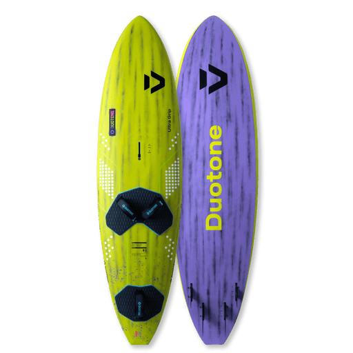 Duotone Ultra Grip (Quad) (SB, incl. fin) 2026 C50:yellow, bottom view