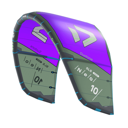 Duotone Neo SLS 2027 C06:purple/off-green, front view