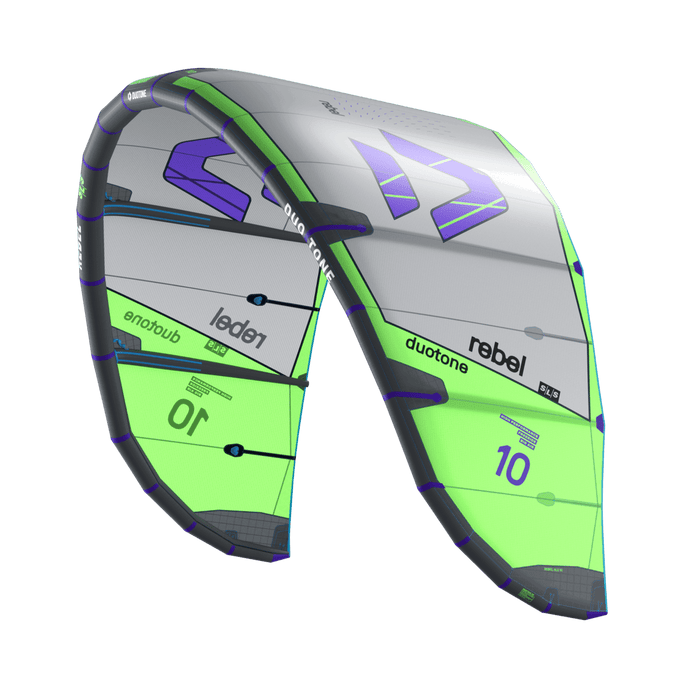 Duotone Rebel SLS 2027 C08:gray/light-lime, view 1