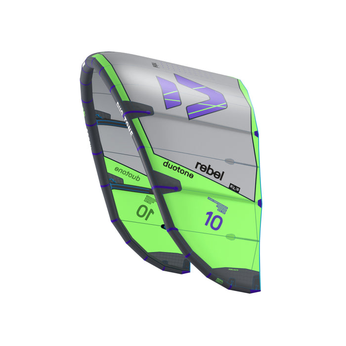 Duotone Rebel SLS 2027 C08:gray/light-lime, side view 3