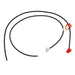 Duotone Rubber Cord Click Bar Floaters(SS21-onw)(1pair) 2023 C86:red/black, view 1 (picture: duotonesports.com)