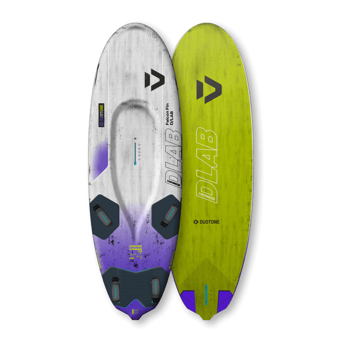 Duotone Falcon_Fin D/LAB (MTO, no fin) 2026 C52:white, view 2 (picture: duotonesports.com)