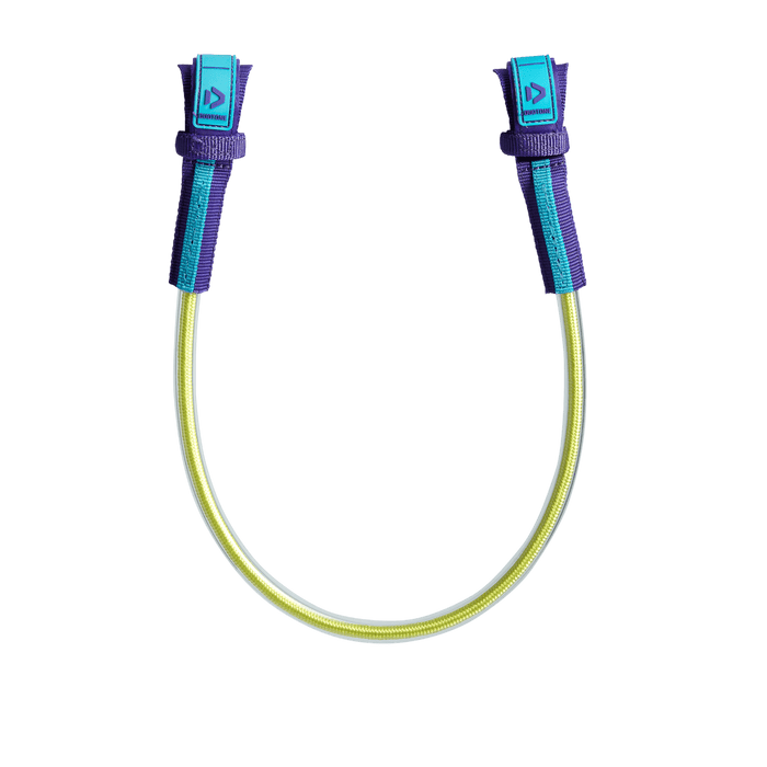 Duotone Harness Lines Fixor 2024 purple/yellow, view 1 (picture: duotonesports.com)