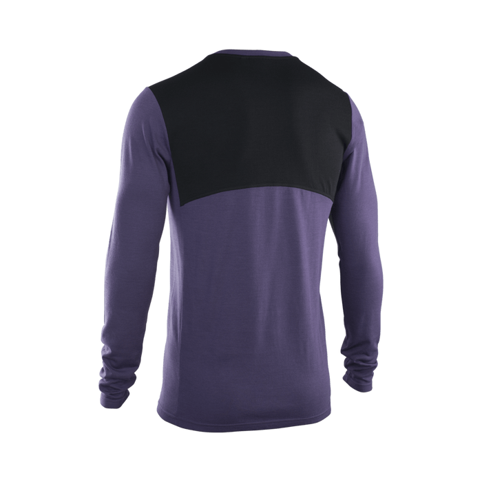 ION Baselayer Tee LS Merino men 2025 061 dark-purple, view 1 (picture: ion-products.com)