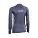 ION Rashguard Promo LS women 2026 702 steel-blue, view 2 (picture: ion-products.com)