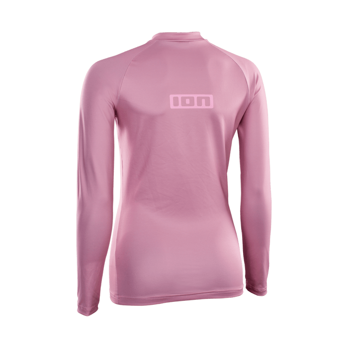 ION Rashguard Promo LS women 2026 452 dirty-rose, view 2 (picture: ion-products.com)