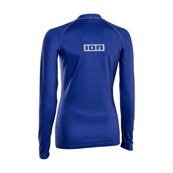ION Rashguard Promo LS women 2026 730 concord-blue, view 2 (picture: ion-products.com)